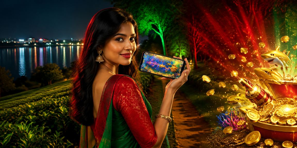চট্টগ্রামের লাল-সবুজ থিমে মাছ শিকার গেমিং অভিজ্ঞতা
